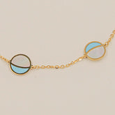Ocean Glow Bracelet 1.84 Grams, 18KT Gold